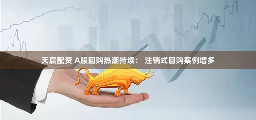 天宸配资 A股回购热潮持续： 注销式回购案例增多